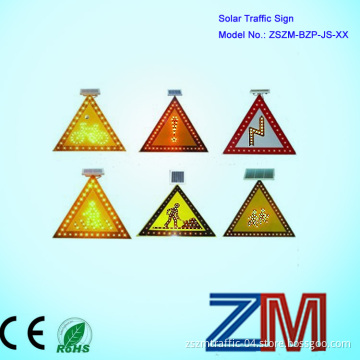 Solar Powered Outdoor Informative Road Sign/ Traffic Signage /Traffic Sign Board